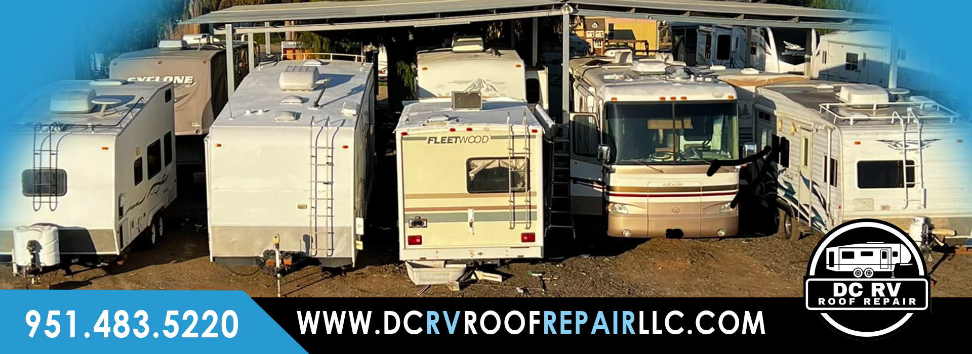 DC RV  Roof Repair LLC leaks on your foofing